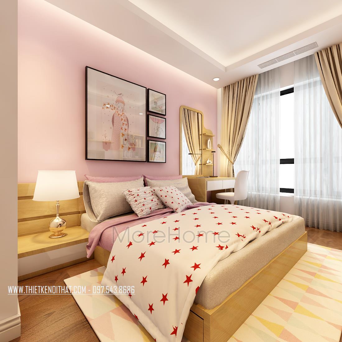 Tận dụng tối đa diện tích trong thiết kế chung cư 45m2 2 phòng ngủ nhỏ hẹp Tận dụng tối đa diện tích trong thiết kế chung cư 45m2 2 phòng ngủ nhỏ hẹp